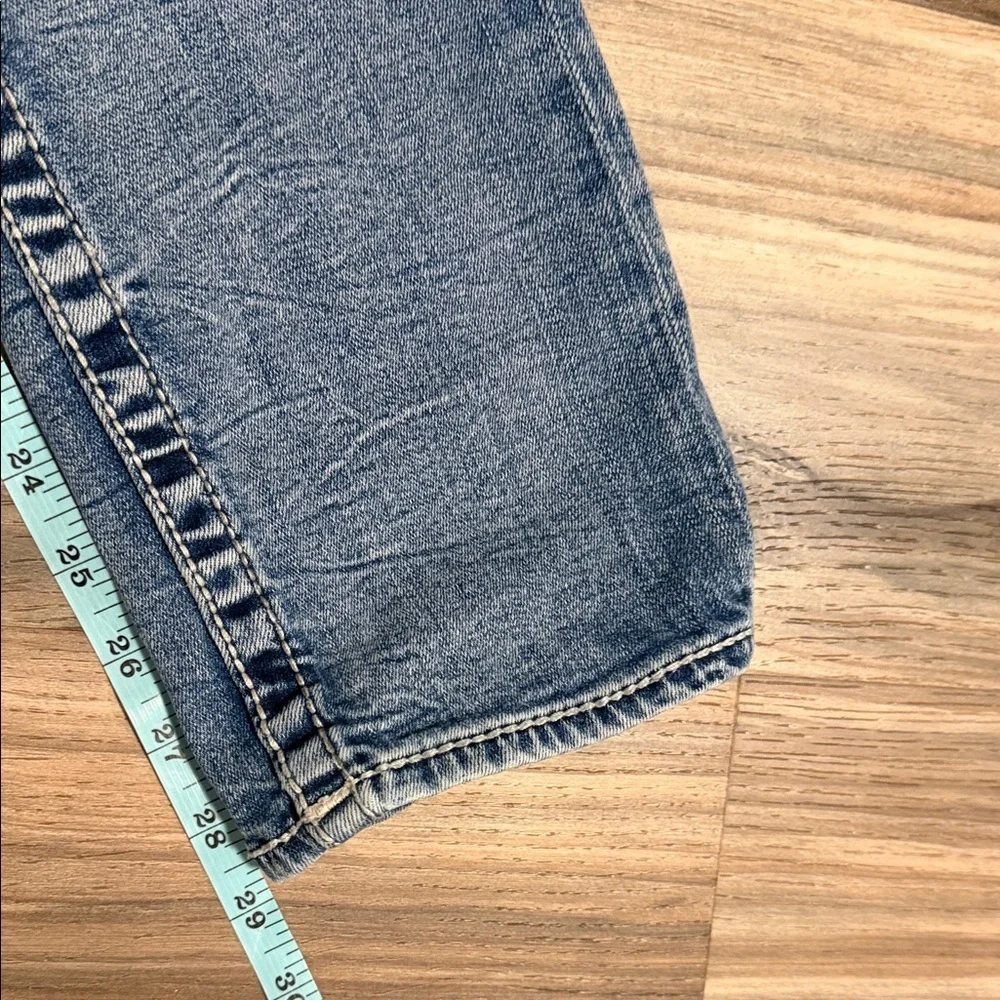 Salvage Supply Company Jeans Mens 28x30 Blue Havoc Straight Slim Fit Denim